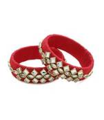 Red bangles-and-bracelets