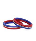 Multicolor bangles-and-bracelets