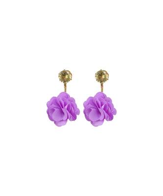 Beautiful Artisan Flower Hanging Earrings 1
