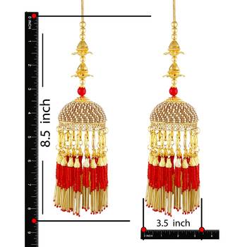 Red cubic zirconia bracelets 4