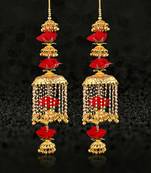 Red cubic zirconia bracelets