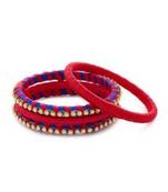 Multicolor bangles-and-bracelets