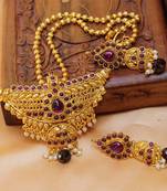 Purple agate pendants