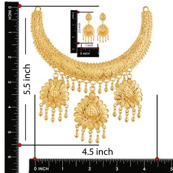Gold mother of pearl jewellery 4