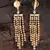 Silver earrings