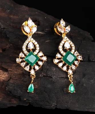 Green earrings 6