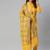 Mustard paisley banarasi silk salwar