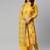 Mustard paisley banarasi silk salwar