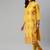 Mustard paisley banarasi silk salwar