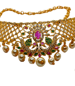 Multicolor cubic zirconia south-indian-jewellery