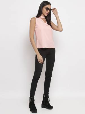 Peach Choker Top 3