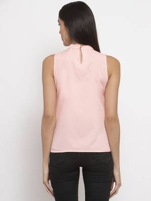 Peach Choker Top 4