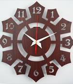Fashion Kreza Fancy Wooden Wall Clock For Home Decor , Living room
