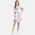WOMEN'S MULTI COLOR PRINTED VISCOSE DRESS