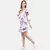 WOMEN'S MULTI COLOR PRINTED VISCOSE DRESS