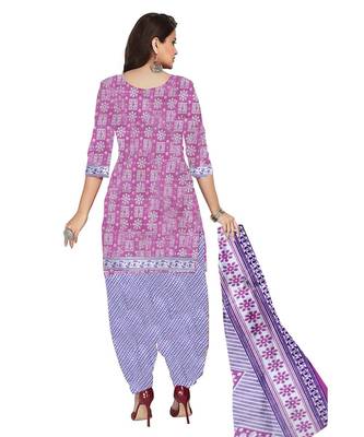 red cotton dress-materials 2
