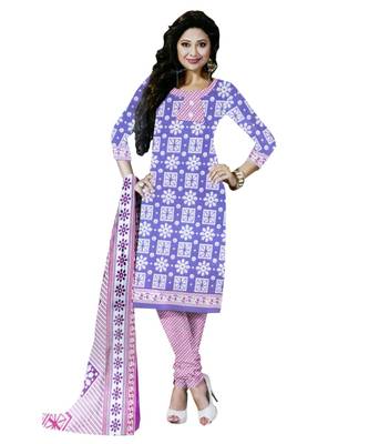 light-blue cotton dress-materials 1