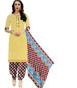 cream cotton dress-materials