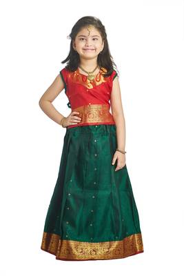 Bhartiya Paridhan Girls Traditional Ethnic Lehenga Choli 1