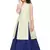 Kids Cream Indo And Blue Lehenga Choli For Girls