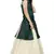 Kids Green Indo With Cream Lehenga Choli For Girls 
