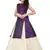 Kids Maroon Indo With Cream Lehenga Choli For Girls