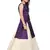 Kids Maroon Indo With Cream Lehenga Choli For Girls