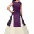 Kids Maroon Indo With Cream Lehenga Choli For Girls