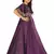 Kids Maroon Long Gown For Girls 