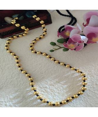Golden Beaded Necklace 2