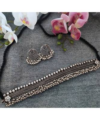 Antique Silver Choker Set 1