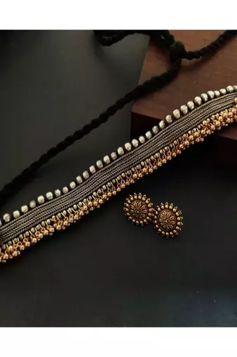 Dual Tone Choker Set