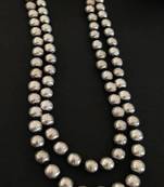 Silver Beaded Necklace