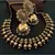 Golden Necklace With Jhumka