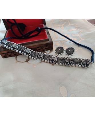 German Silver Choker Set 1