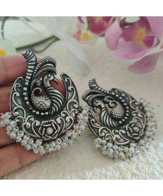 Antique Peacock Earring 1