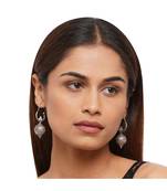 Antique Earring In White Stone