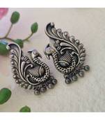 Antique Poslish Peacock Earring