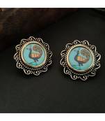 Peacock Photoframe Stud