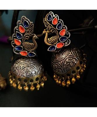 Dual Tone Earring 1