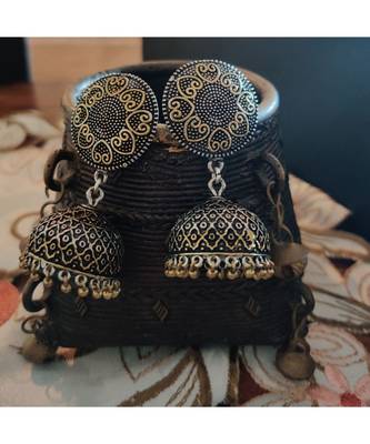 Dual Tone Jhumka 1