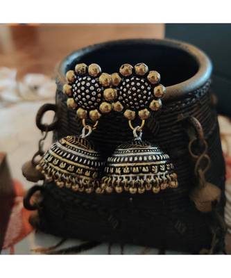 Dual Tone Jhumka 1