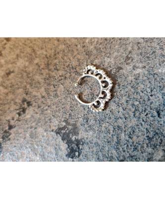 German Silver Septum Ring 1