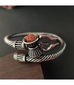 German Silver Trishul Hand Kada