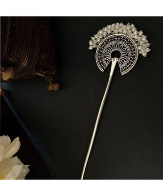 German Silver White Pearl Bunstick 1