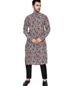 multicolor plain Cotton kurta pajama