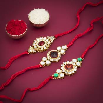 Sukkhi Exotic Gold Plated Rakhi  2