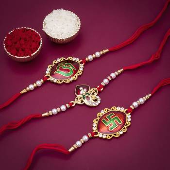 Sukkhi Exotic Gold Plated Rakhi  2