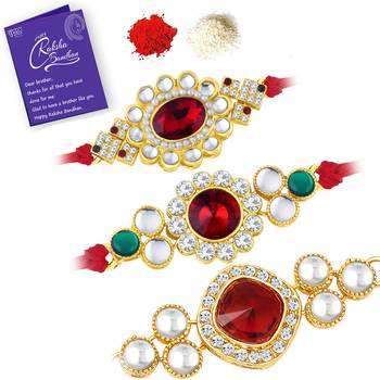 Sukkhi Exotic Gold Plated Rakhi  1