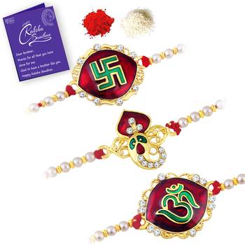 Sukkhi Exotic Gold Plated Rakhi  1